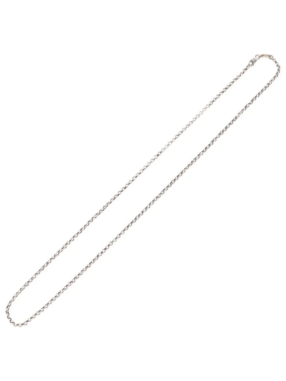 Chrome Hearts Neckchain Roll Chain Necklace Silver
